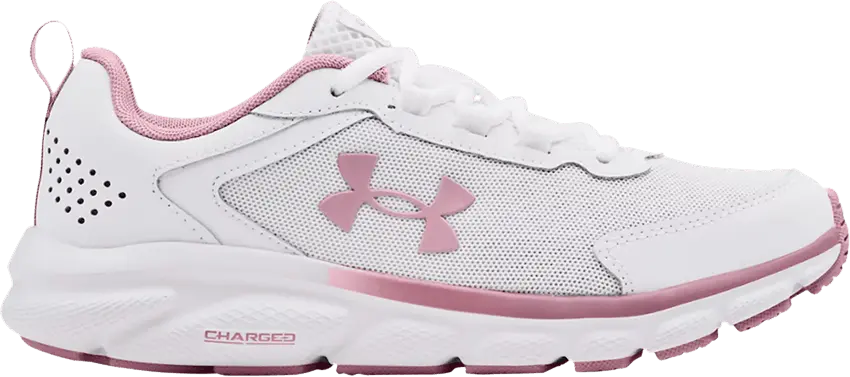  Under Armour Wmns Charged Assert 9 &#039;White Mauve Pink&#039;