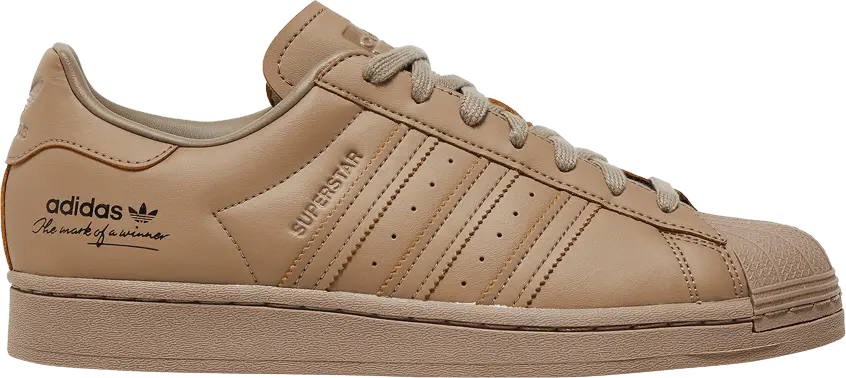  Adidas adidas Superstar The Mark of a Winner Chalky Brown