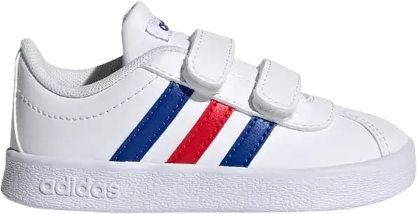  Adidas VL Court 2.0 I &#039;White Royal Blue Vivid Red&#039;