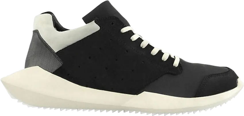  Adidas Rick Owens x Tech Runner &#039;Black&#039;