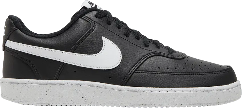  Nike Court Vision Low Next Nature &#039;Black White&#039;