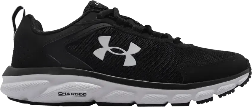  Under Armour Wmns Charged Assert 9 &#039;Black White&#039;