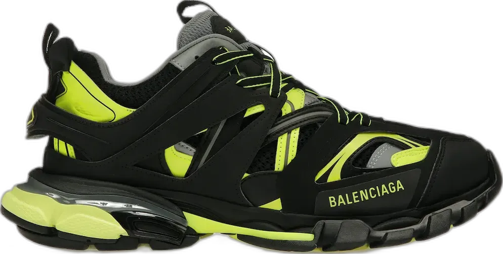  Balenciaga Track Black Neon Yellow