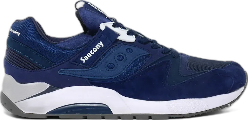 Saucony Grid 9000 White Mountaineering Blue