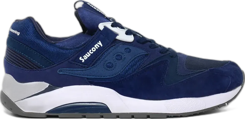  Saucony Grid 9000 White Mountaineering Blue