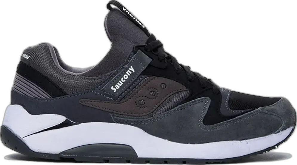  Saucony Grid 9000 White Mountaineering Grey