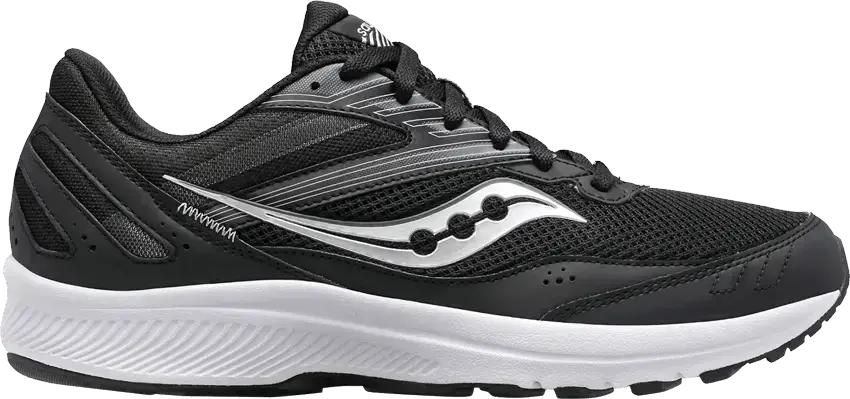  Saucony Cohesion 15 &#039;Black White&#039;