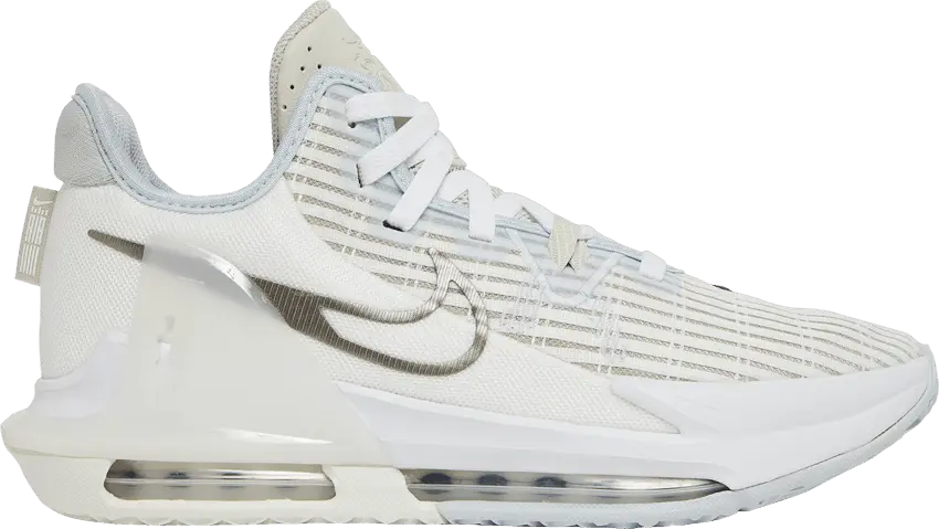 Nike LeBron Witness 6 &#039;Summit White Metallic Pewter&#039;