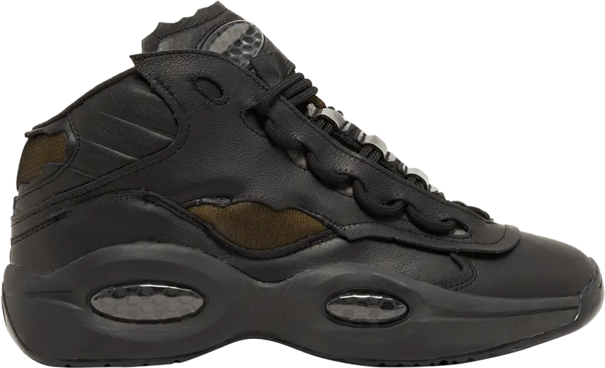  Reebok Maison Margiela x Question Mid &#039;Memory Of - Black&#039;