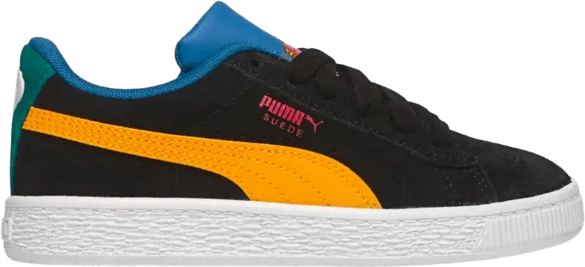  Puma Garfield x Suede Little Kid &#039;Hungry Garfield&#039;