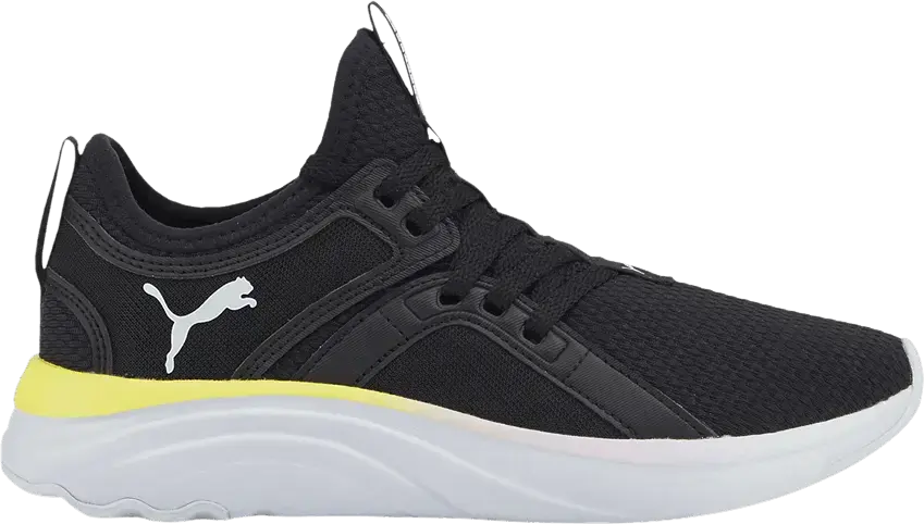  Puma Softride Sophia Big Kid &#039;Black White&#039;