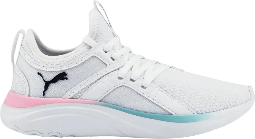  Puma Softride Sophia Big Kid &#039;White Black&#039;