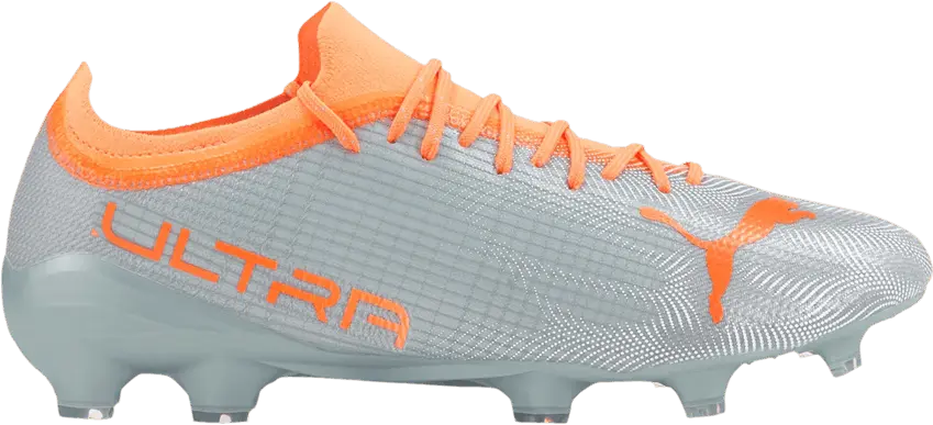 Puma Ultra 2.4 FG AG &#039;Diamond Silver Neon Citrus&#039;