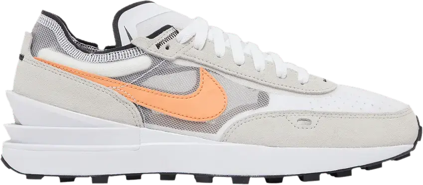  Nike Waffle One White Orange Trace