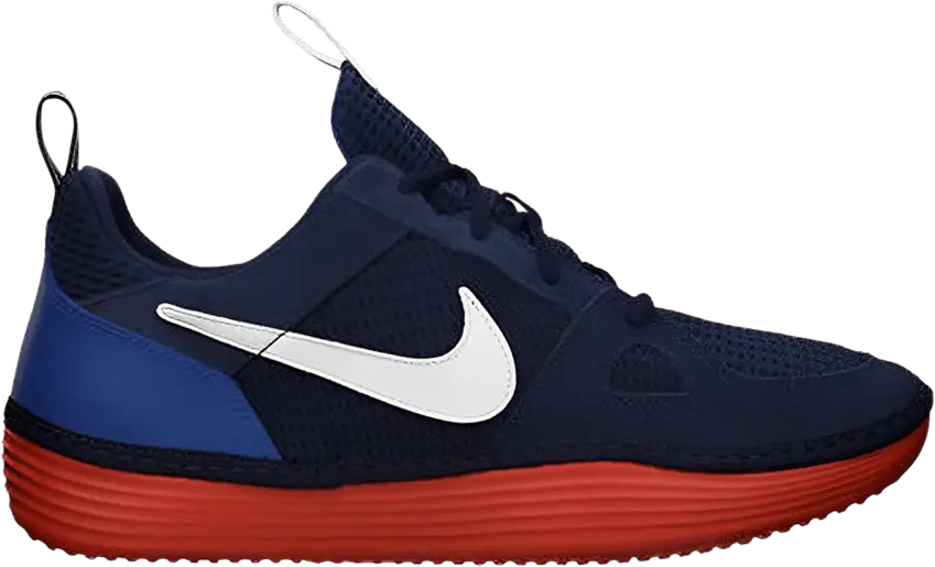  Nike Solarsoft Run &#039;Midnight Navy Red&#039;