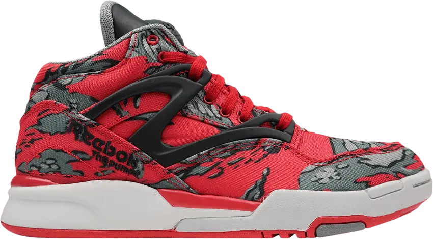  Reebok Stash x Pump Omni Lite &#039;25th Anniversary Camo - Red&#039;