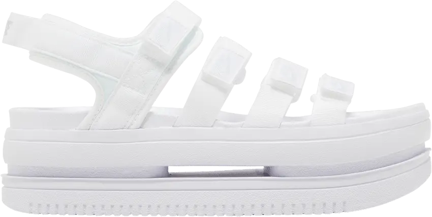  Nike Wmns Icon Classic Sandal &#039;White Pure Platinum&#039;