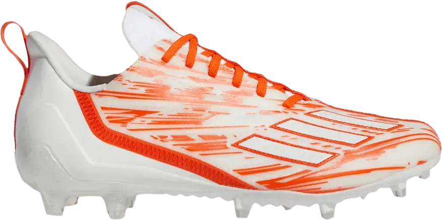  Adidas Adizero Cleats &#039;White Team Orange&#039;