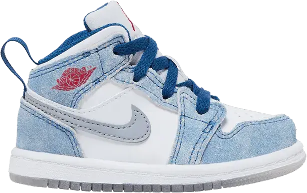  Jordan 1 Mid SE French Blue Light Steel (TD)