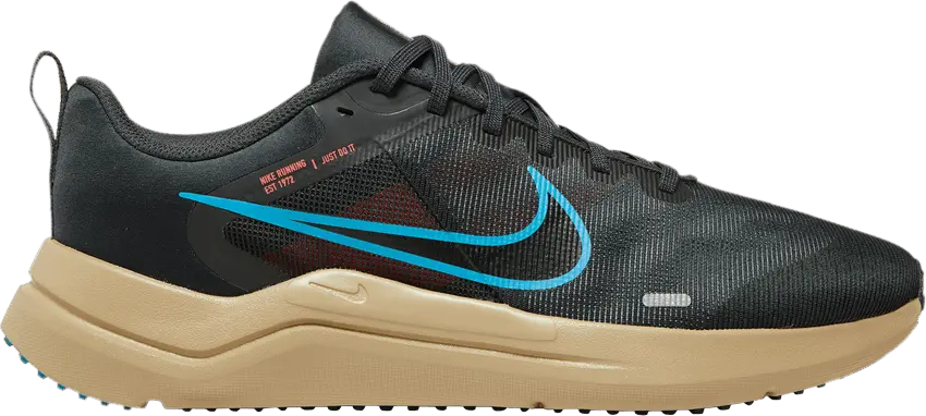  Nike Downshifter 12 &#039;Dark Smoke Grey Laser Blue&#039;