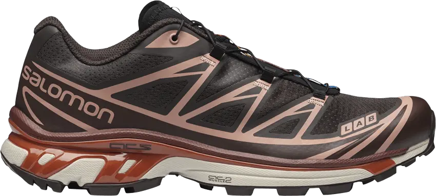  Salomon XT-6 Delicioso Chocolate Fondant Peach