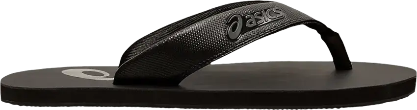  Asics Zorian AS Sandal &#039;Black Grey&#039;