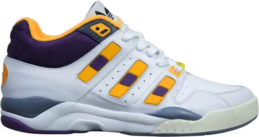  Adidas Torsion Court Strategy &#039;White Gold Purple&#039;