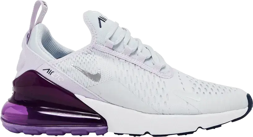  Nike Air Max 270 Pure Platinum Violet Frost (GS)
