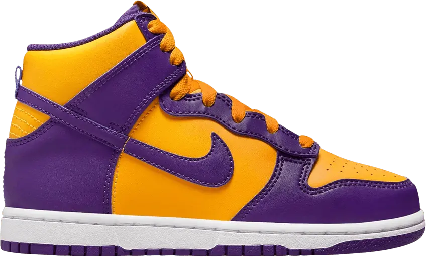  Nike Dunk High PS &#039;Lakers&#039;