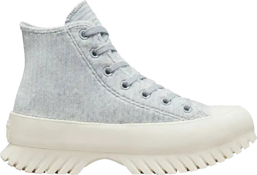  Converse Chuck Taylor All Star Lugged 2.0 High &#039;Striped Knit - Gravel&#039;