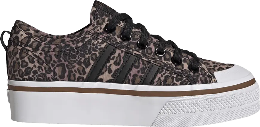  Adidas Wmns Nizza Platform &#039;Leopard&#039;