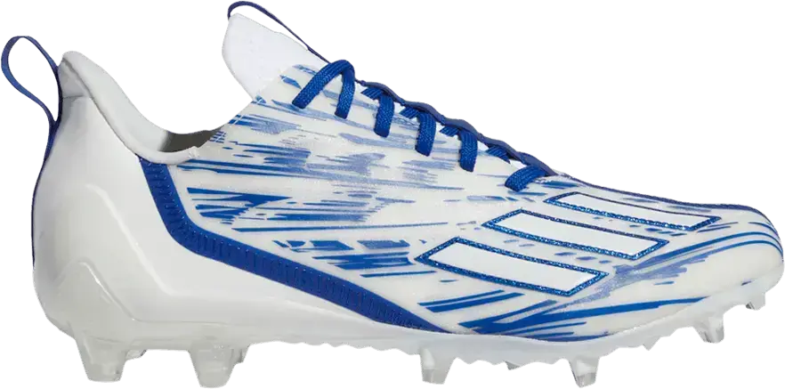  Adidas Adizero Cleats &#039;White Royal Blue&#039;