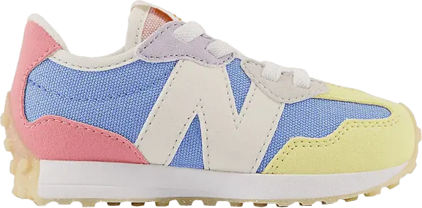  New Balance 327 Bungee Lace Toddler &#039;Yellow Blue Red&#039;