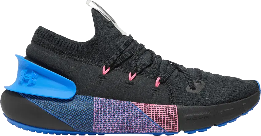  Under Armour HOVR Phantom 3 &#039;Black Blue Pink&#039;