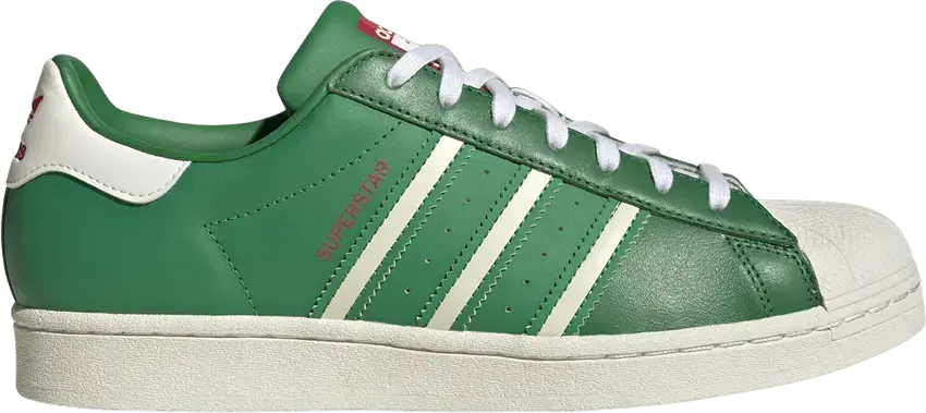  Adidas Superstar &#039;Green Off White&#039;