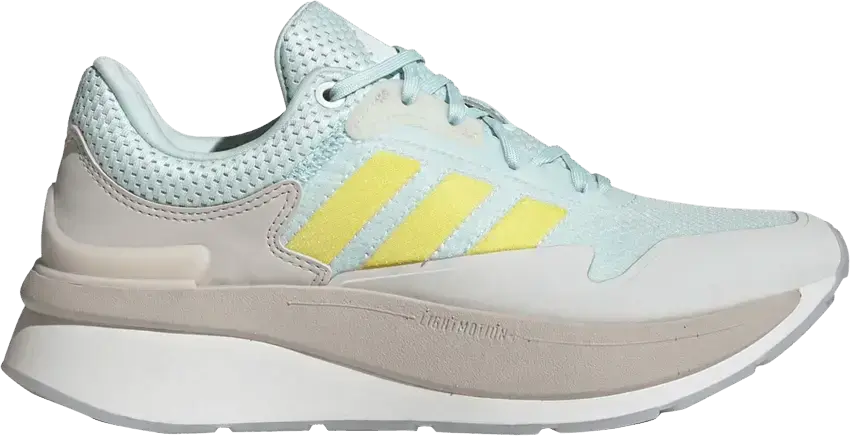  Adidas Wmns ZNCHILL Lightmotion+ &#039;Almost Blue Beam Yellow&#039;