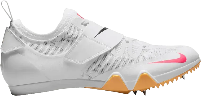  Nike Pole Vault Elite &#039;White Hyper Pink Orange&#039;