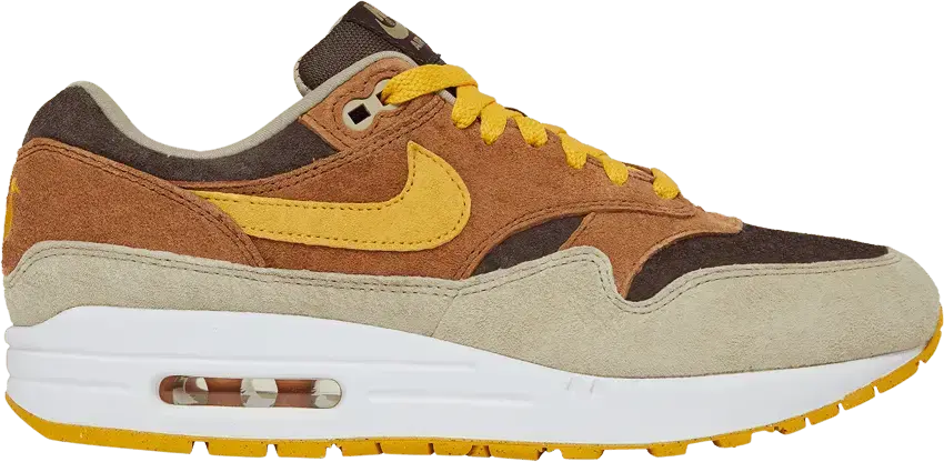  Nike Air Max 1 PRM Duck Pecan Yellow Ochre