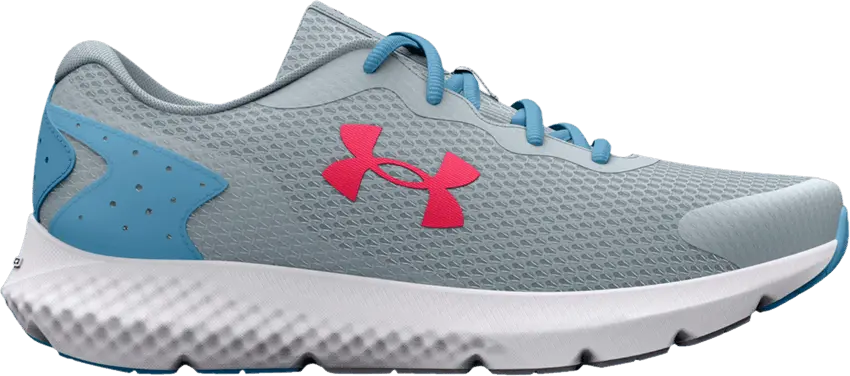  Under Armour Charged Rogue 3 GS &#039;Halogen Blue Red&#039;