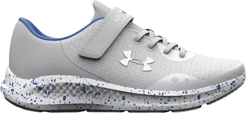  Under Armour Charged Pursuit 3 AC PS &#039;Grey Baja Blue Speckled&#039;