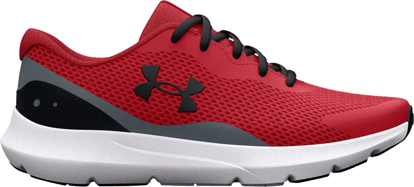  Under Armour Surge 3 GS &#039;Red Gravel&#039;