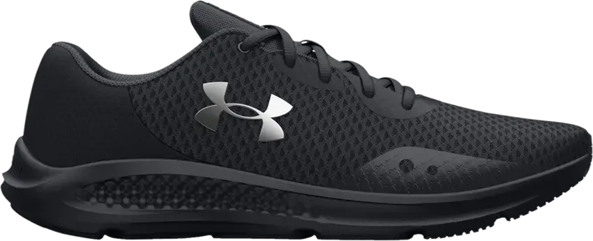  Under Armour Wmns Charged Pursuit 3 &#039;Black Metallic Silver&#039;