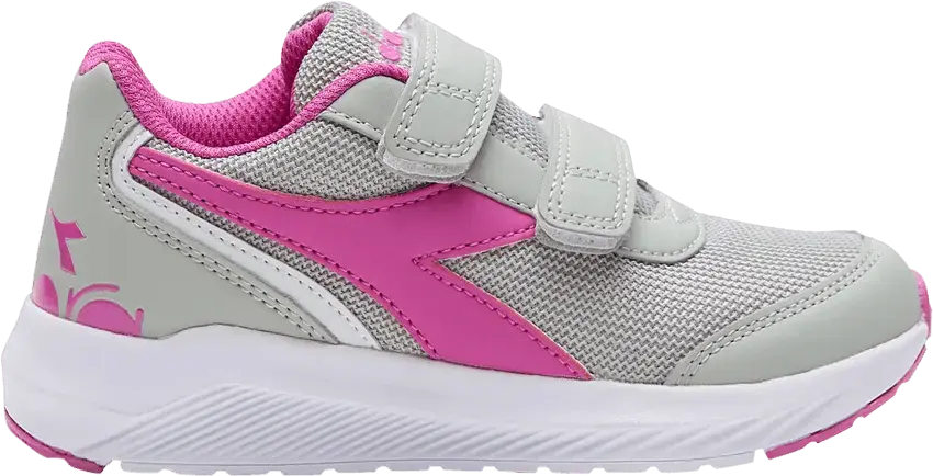  Diadora Falcon V Kids &#039;Silver DD Magenta&#039;