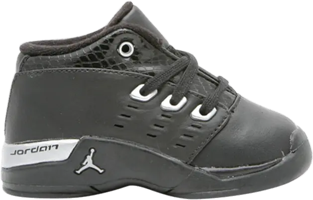  Air Jordan 17 OG Low TD &#039;Black Chrome&#039;