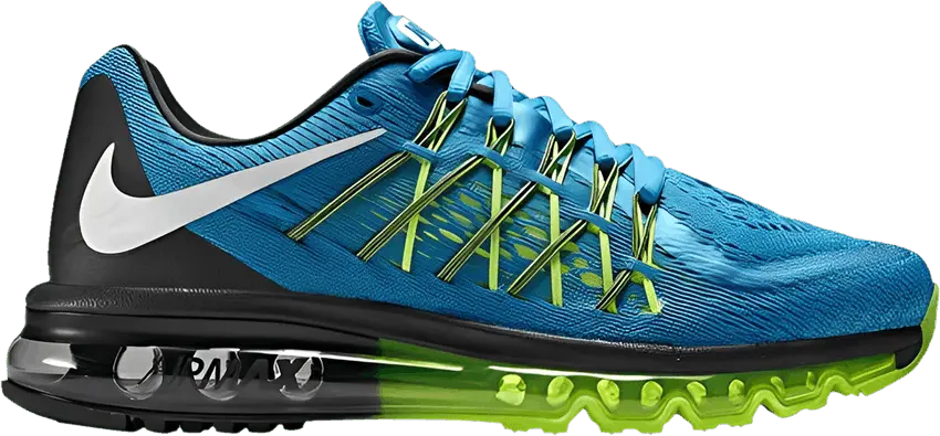  Nike Wmns Air Max 2015 &#039;Blue Lacquer Volt&#039;