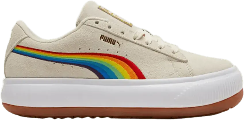 Puma Wmns Suede Mayu &#039;Rainbow - Whisper White&#039;