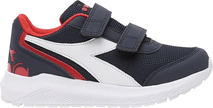  Diadora Falcon V Kids &#039;Classic Navy Dark Red&#039;