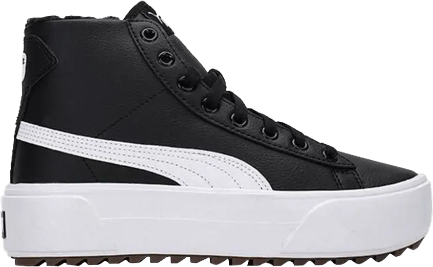  Puma Wmns Kaia Mid &#039;Fur - Black&#039;