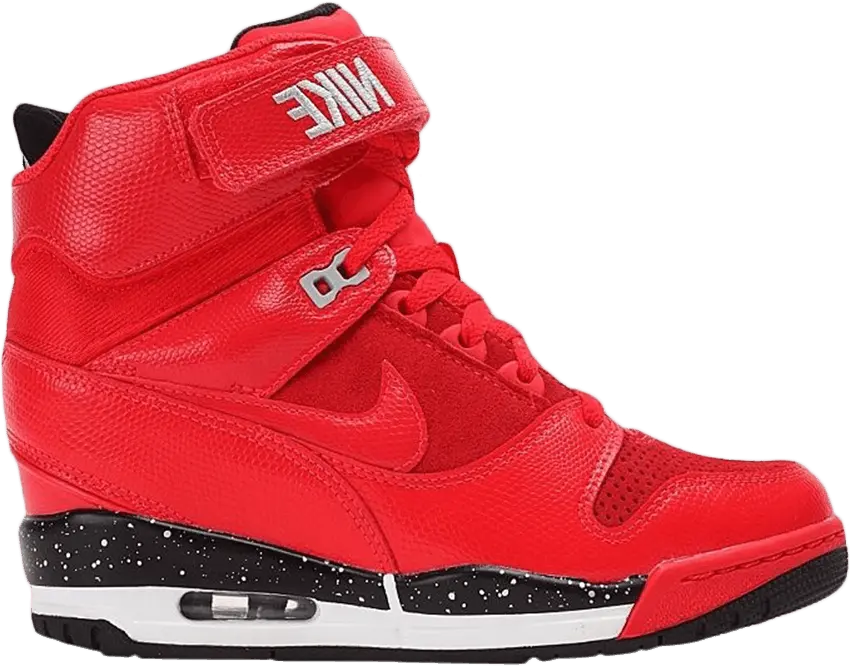  Nike Wmns Air Revolution Sky Hi &#039;Action Red&#039;