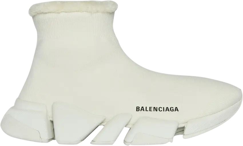  Balenciaga Wmns Recycled Speed 2.0 Sneaker &#039;Beige&#039;